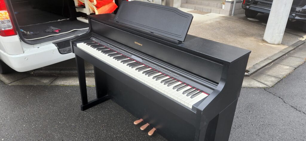電子ピアノ高額買取 | 埼玉県 川越市 ローランド HP-605GPを買い取りさせて頂きました。
