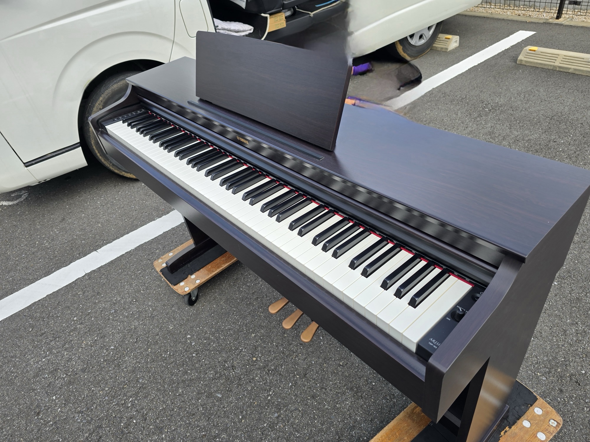 【美品】YAMAHA 電子ピアノ YDP-163R【無料配送可能】 ARIUS 中古電子ピアノ専門店 配送設置無料 ヤマハ YDP-163R